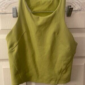 Lululemon Align High-Neck Tank Top Lime Green- 6